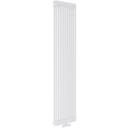 Luxrad Columnus 2 grzejnik dekoracyjny 180x47 cm podłączenie dolne biały COL218004709016ZDC