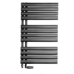 Luxrad Flag Bis grzejnik łazienkowy 180,2x50 cm antracyt FLA18025007016