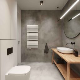 Luxrad Flag Bis grzejnik łazienkowy dekoracyjny 81,6x50 cm biały FLA081605009003