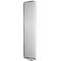 Luxrad Fortuna Pojedyncza grzejnik dekoracyjny 180x46,8 cm podłączenie dolne biały FOR180004689003ZDC