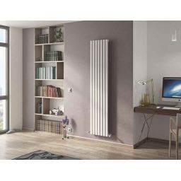 Luxrad Fortuna Pojedyncza grzejnik dekoracyjny 180x46,8 cm podłączenie dolne biały FOR180004689003ZDC