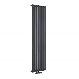 Luxrad Fortuna Pojedyncza grzejnik dekoracyjny 60x99 cm podłączenie dolne antracyt FOR6009907016ZDC