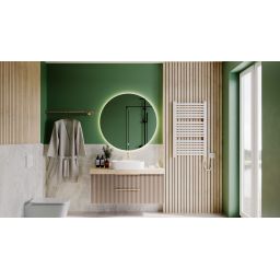 Luxrad Kastor Elektro grzejnik elektryczny 121,5x58 cm biały KAST12155809003ERG