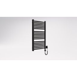 Luxrad Kastor Elektro grzejnik elektryczny 139,5x58 cm czarny KAST1395580S040ERG