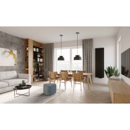 Luxrad Niagara Pojedyncza grzejnik dekoracyjny 180x44,5 cm podłączenie dolne NIA180004457016ZDC