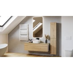 Luxrad Plus New grzejnik łazienkowy dekoracyjny 72,6x43 cm biały PLUN7264309003