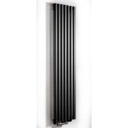 Luxrad Ring grzejnik dekoracyjny 160x41 cm podłączenie dolne grafitowy RIN1600410S007ZDC