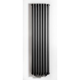 Luxrad Ring grzejnik dekoracyjny 160x41 cm podłączenie dolne czarny RIN1600410S040ZDC