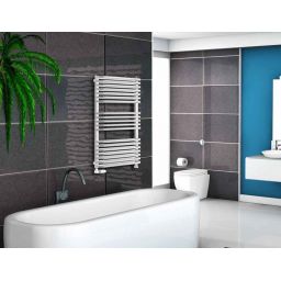 Luxrad Salto Max grzejnik łazienkowy dekoracyjny 60x53 cm biały SAM060005309003