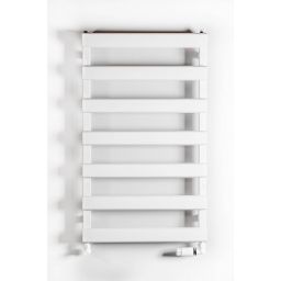 Luxrad Scala New grzejnik łazienkowy dekoracyjny 123x50 cm biały SCN123005009003