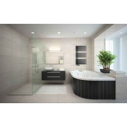 Luxrad Typ E grzejnik łazienkowy dekoracyjny 117,9x50 cm grafit TPE11790500S007