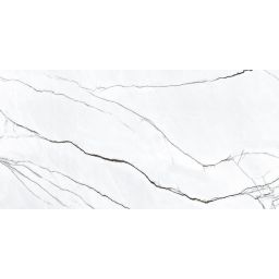 Magnifica Marquina płytka ścienno-podłogowa 120x60 cm biała-mix kolorów