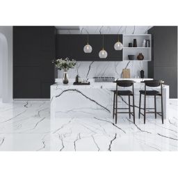 Magnifica Marquina płytka ścienno-podłogowa 120x60 cm biała-mix kolorów