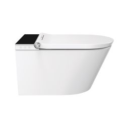 Major&Maker Deluxe B toaleta myjąca wisząca bez kołnierza ze spłukiwaniem wirowym biała 4020FB