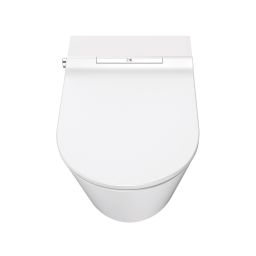 Major&Maker Deluxe A toaleta myjąca wisząca bez kołnierza ze spłukiwaniem wirowym biała 4020FW