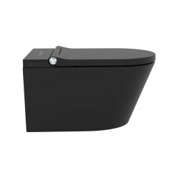 Major&Maker Black Pearl toaleta myjąca wisząca bez kołnierza czarna 4030F