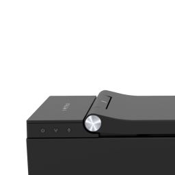 Major&Maker Black Pearl + Coral White toaleta myjąca ze stelażem wisząca bez kołnierza czarna 4030FS200302W