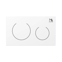 Major&Maker Topaz + Coral White toaleta myjąca ze stelażem i przyciskiem 4701FWS200302W