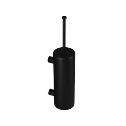 Merida Stella Black Line szczotka toaletowa ścienna czarny mat GSC352