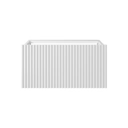 Meissen Keramik Kontra szafka 60x45x30 cm boczna wisząca biała S1004-001