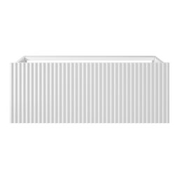 Meissen Keramik Kontra szafka 80x45x30 cm boczna wisząca biała S1004-003