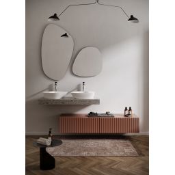 Meissen Keramik Kontra lustro 88x92,4 cm S1004-026