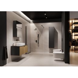 Meissen Keramik Werta szafka 40x29,8x160 cm boczna wisząca antracyt S1005-005