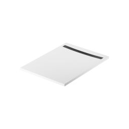 Meissen Keramik Kontra brodzik prostokątny z maskownicą 120x90 cm biały S207-007