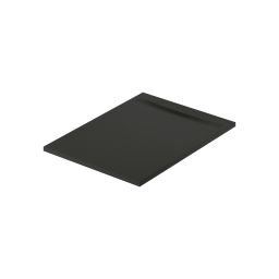 Meissen Keramik Kontra brodzik prostokątny z maskownicą 120x90 cm czarny S207-012