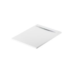 Meissen Keramik Kontra brodzik prostokątny z maskownicą 120x90 cm biały S207-030