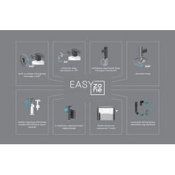 Meissen Keramik Eterna 2 stelaż podtynkowy do miski WC wiszącej K97-0575