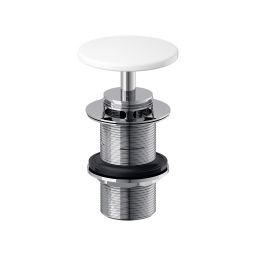 Meissen Keramik Kontra korek do umywalki biały K11-2406