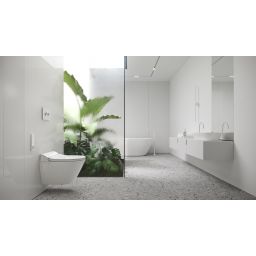 Meissen Keramik Genera toaleta myjąca wisząca bez kołnierza biała S701-511