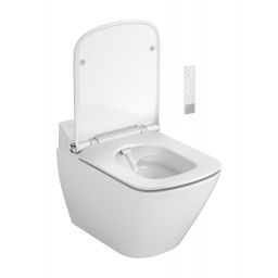 Meissen Keramik Genera Comfort Square toaleta myjąca wisząca biała S701-512