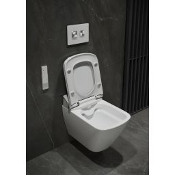 Meissen Keramik Genera Comfort Square toaleta myjąca wisząca biała S701-512