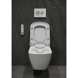 Meissen Keramik Genera Comfort Square toaleta myjąca wisząca biała S701-512