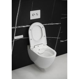 Meissen Keramik Genera Ultimate Oval toaleta myjąca wisząca biała S701-513