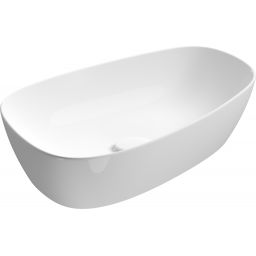 Meissen Keramik Kontra umywalka 60x37 cm nablatowa biała K682-003