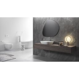 Meissen Keramik Kontra umywalka 48x40 cm nablatowa asymetryczna biała K682-006