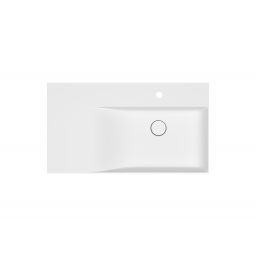 Meissen Keramik Kontra umywalka 80,5x45,5 cm prostokątna biała K682-045