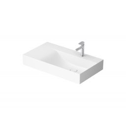 Meissen Keramik Kontra umywalka 80,5x45,5 cm prostokątna biała K682-045