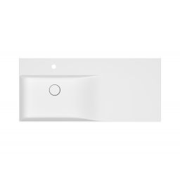 Meissen Keramik Kontra umywalka 100,5x45,5 cm prostokątna biała K682-046