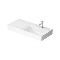 Meissen Keramik Kontra umywalka 100,5x45,5 cm prostokątna biała K682-047