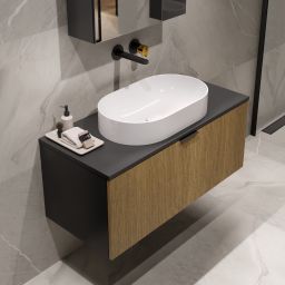 Meissen Keramik Werta korek do umywalki biały K691-008