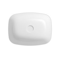 Meissen Keramik Farva umywalka 50x38,5 cm prostokątna nablatowa biała K712-019