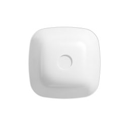 Meissen Keramik Farva umywalka 38x38 cm kwadratowa nablatowa biała K712-023