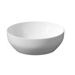 Meissen Keramik Farva umywalka 40x40 cm okrągła nablatowa biała K712-029