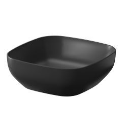 Meissen Keramik Farva umywalka 38x38 cm kwadratowa nablatowa antracyt K712-038