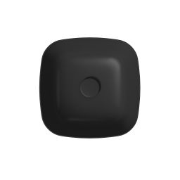 Meissen Keramik Farva umywalka 38x38 cm kwadratowa nablatowa antracyt K712-038