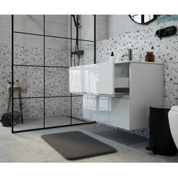 Mebelmark Empoli szafka 60 cm podumywalkowa wisząca biały połysk EMP.PUW.60.2.0.0.1